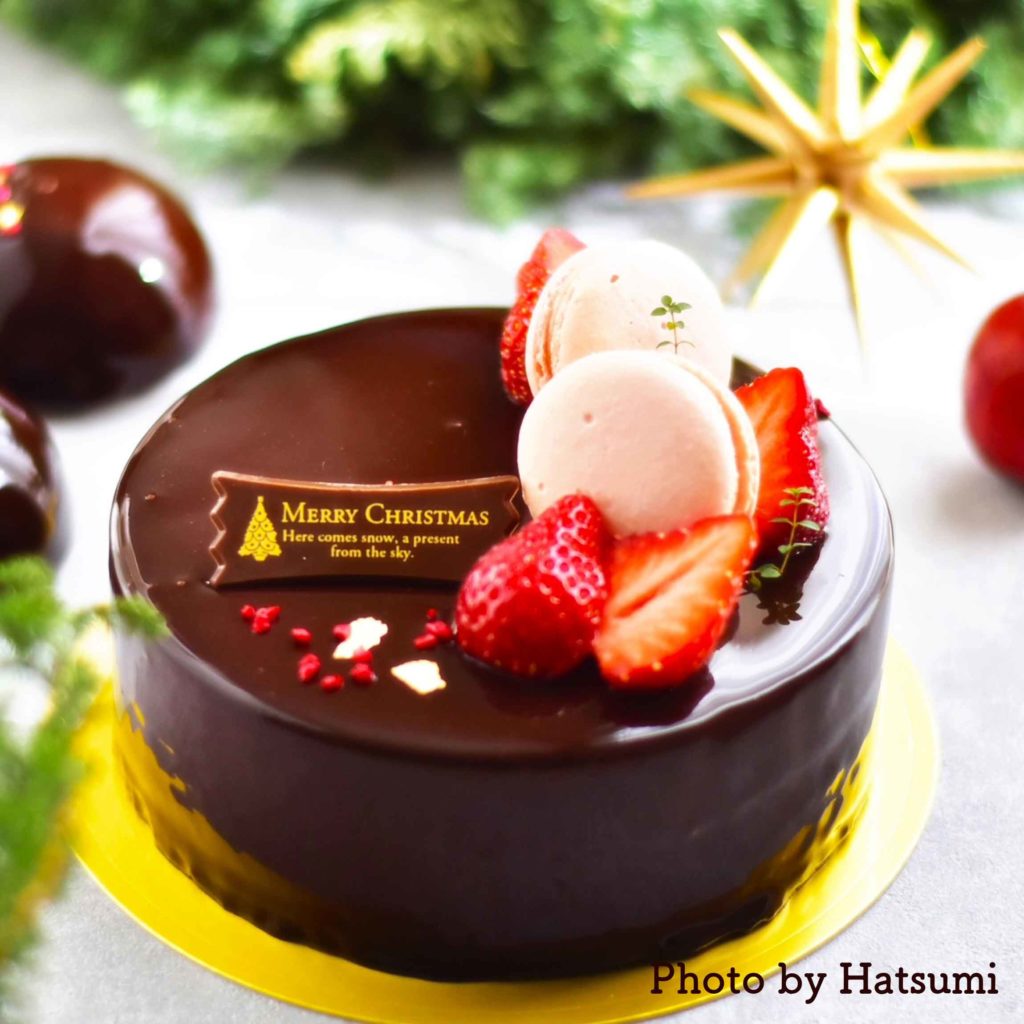 チョココーティングケーキ